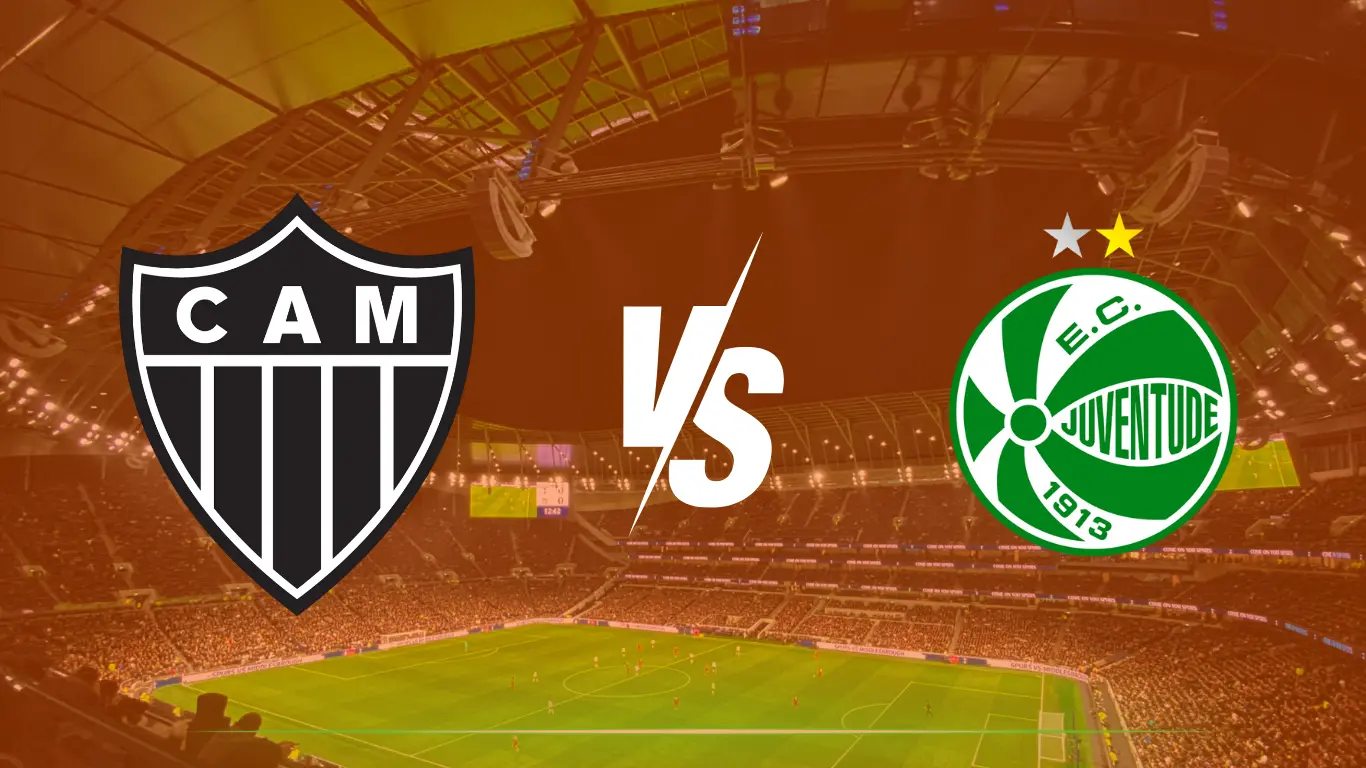 Assistir Juventude X Atlético-MG Hoje 19:00 Ao vivo